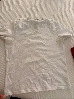 Classic White Crew Neck T-Shirt - Men's bamboo